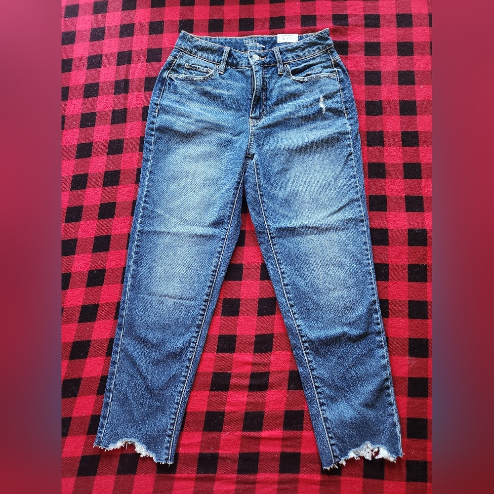 Time and Tru Blue Ankle & Cropped Jeans